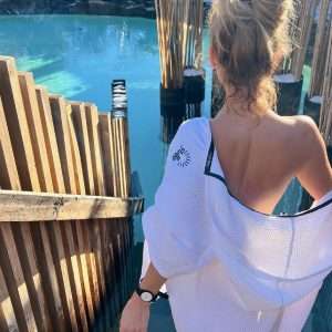 HOT ZIP - Sauna Limited  - Vafle - Černá - Pončo